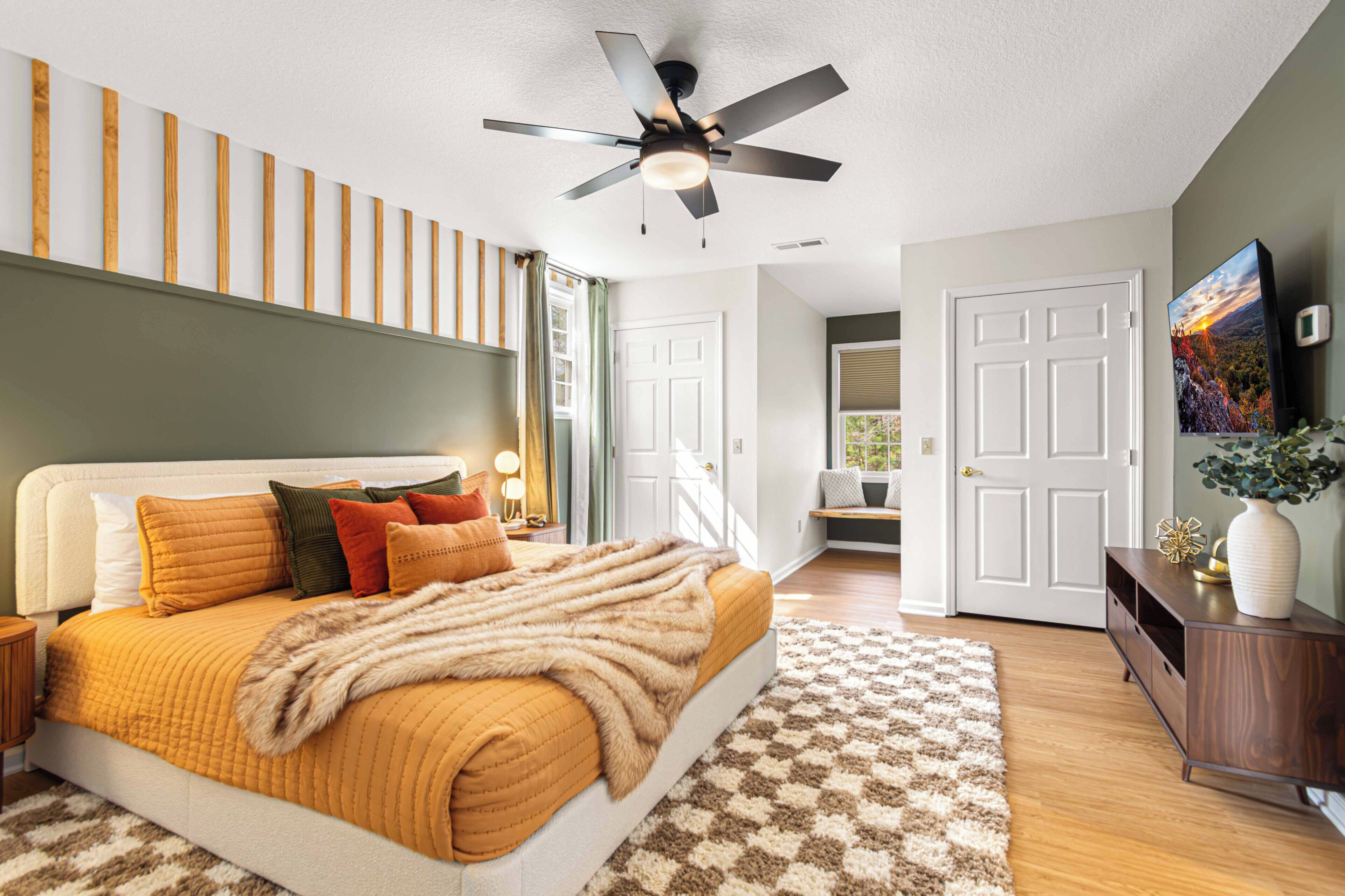 8 slaapkamers, een strijkplank/strijkijzer, reisbedje, gratis wifi