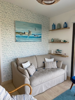 Smart TV - Waterfront villa direct access to the beach (Saint-Marcouf)