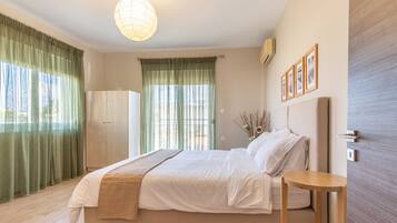 2 makuuhuonetta, tallelokero huoneessa, silitysrauta/-lauta, Wi-Fi