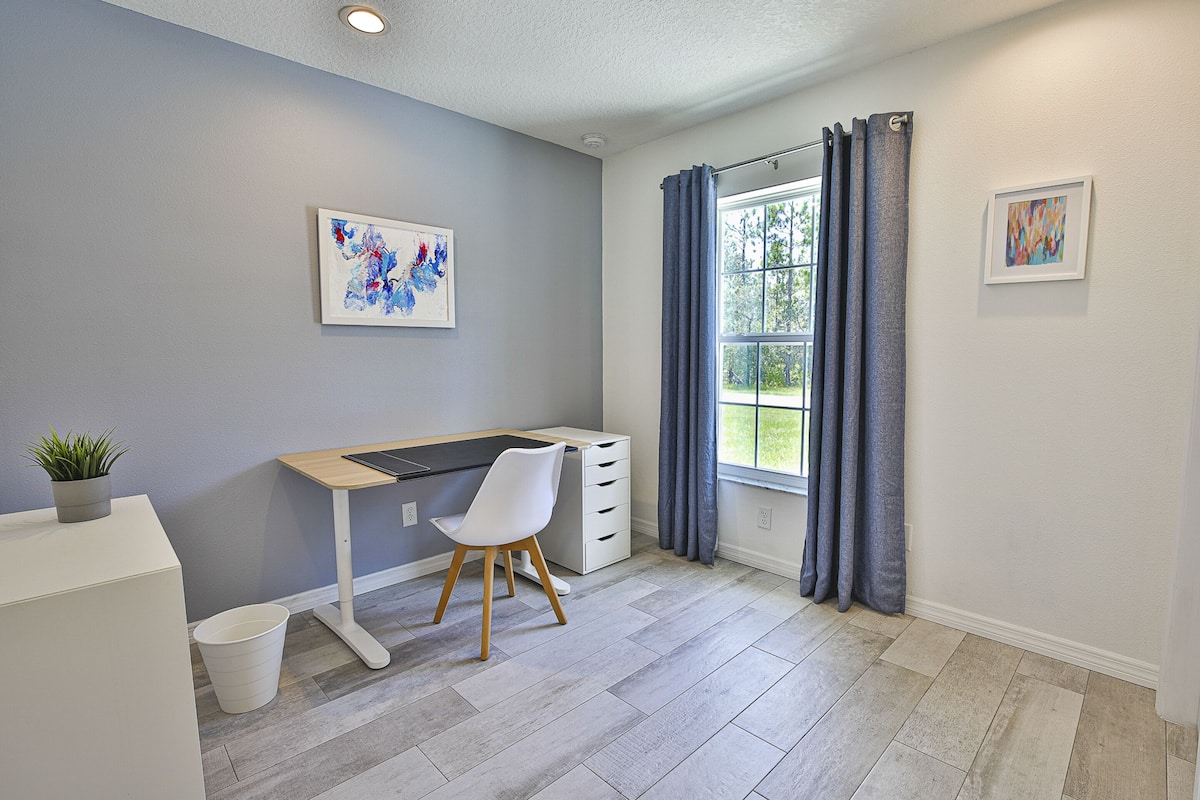 Business-Haus, 1 Schlafzimmer, Veranda, Gartenblick | Businesscenter im Zimmer