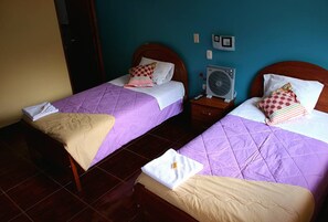 Double Room, 2 Twin Beds | Ferros/tábuas de passar roupa, Wi-Fi de cortesia