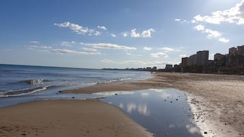 Vlak bij het strand, strandlakens