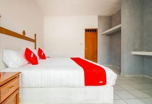 Quarto superior | Wi-Fi de cortesia, roupa de cama