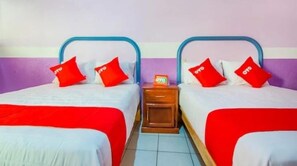 Free WiFi, bed sheets