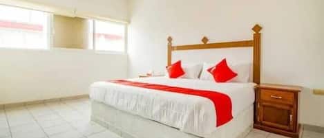 Free WiFi, bed sheets