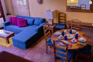 Living area - 2BR Garden Villa at Villas el Rancho / unit 7 (masatlan)