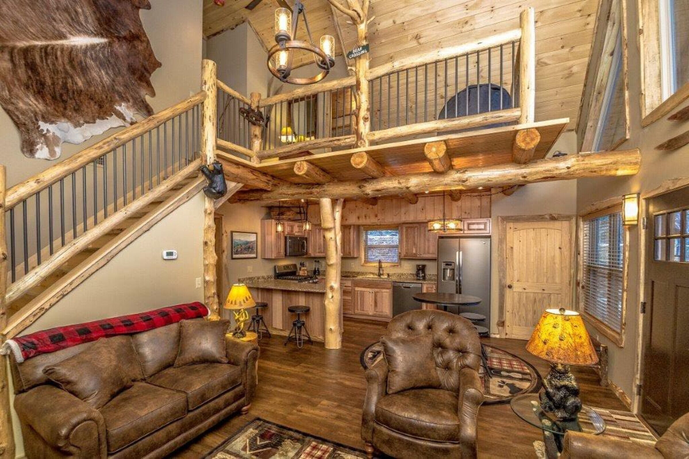 Een smart-tv en een open haard