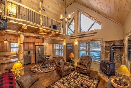 Smart TV, caminetto. CHALET DI LUSSO ai piedi di Cranmore