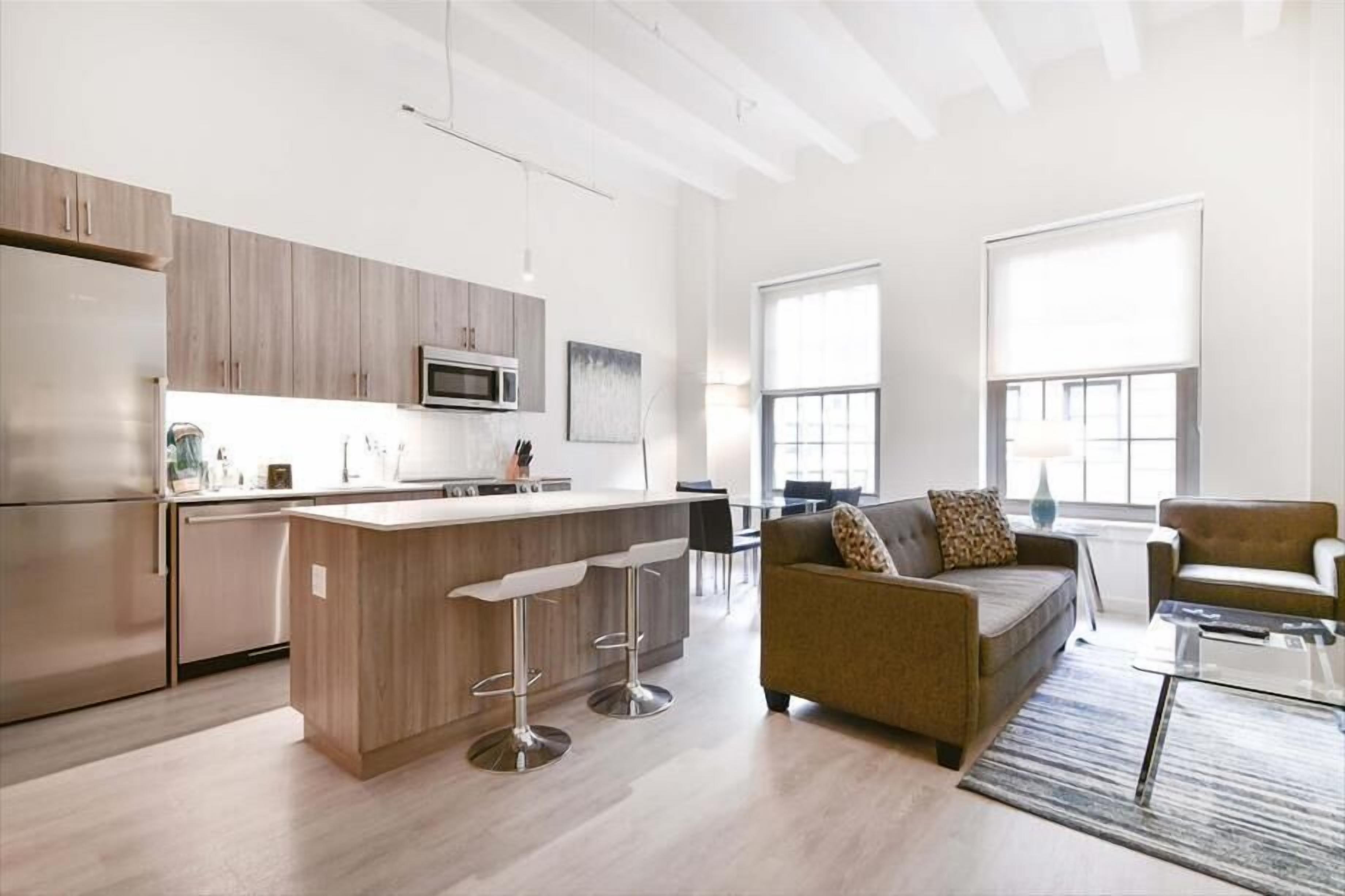 Prime Boston Location! 1BR Aparthotel | Full Kitchen | In-unit W/D | Downtown Boston