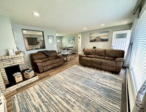 TV connectée, cheminée