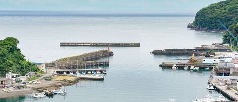 Vue depuis l’hébergement