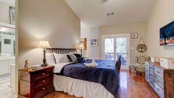 2 bedrooms, iron/ironing board, travel cot, free WiFi