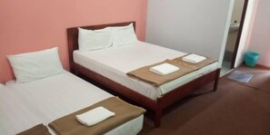 Kabin Keluarga | 1 kamar tidur, setrika/meja setrika, dan seprai linen
