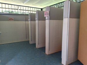 Bathroom shower - The Red Cabanon (Janda Baik)