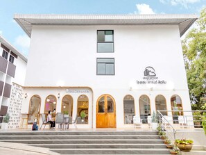 Façade de l’hébergement