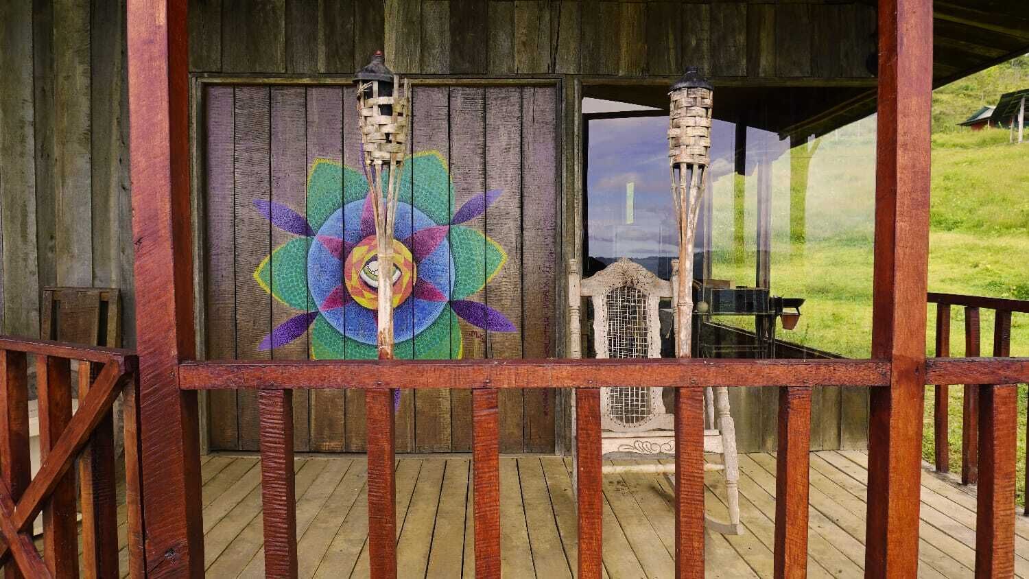 Enceinte de l’hébergement