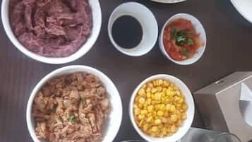 Daily buffet breakfast (USD 5 per person)