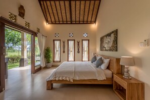1 bedroom, in-room safe, individually decorated, desk - Villa Kubu Agung (Ubud)