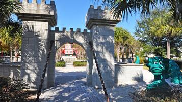 Children's play area - outdoor