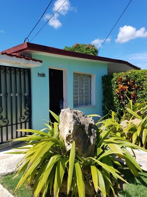 Façade de l’hébergement