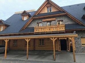 Voorkant van accommodatie