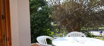 S077 - Sirolo, three-room apartment with garden in the center