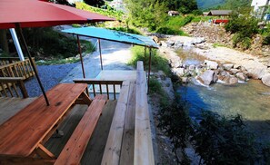 Aire de pique-nique/barbecue