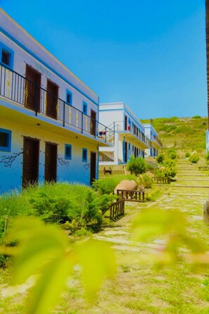 Voorkant van accommodatie