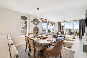 Dining - Gulf Front Paradise w/Panoramic Views | Pool & Beach Moments Away | 4 Bikes (Seacrest Beach West)