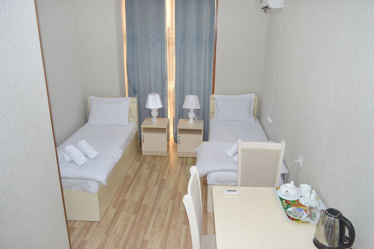 Blackout curtains, soundproofing, iron/ironing board, free WiFi