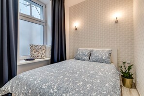 Premium-Apartment | Bügeleisen/Bügelbrett, kostenloses WLAN, Bettwäsche