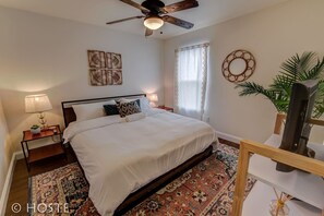 1 chambre, fer et planche à repasser, Wi-Fi gratuit