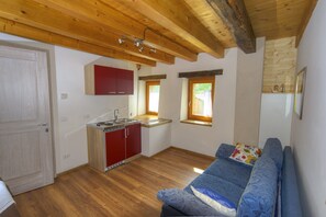 Suite Tradition, 1 chambre, coin cuisine (Rustica) | Coin séjour