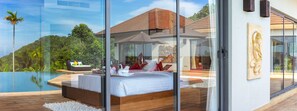 Interior - 1 Bedroom Sea View Villa Bubbles (Koh Samui)