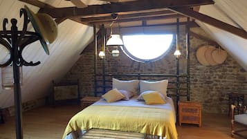 Panoramic Double Room, Mountain View (Germaine) | 1 bedroom, premium bedding, individually decorated