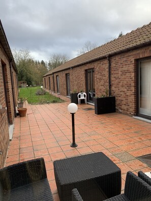 Entrada de la propiedad