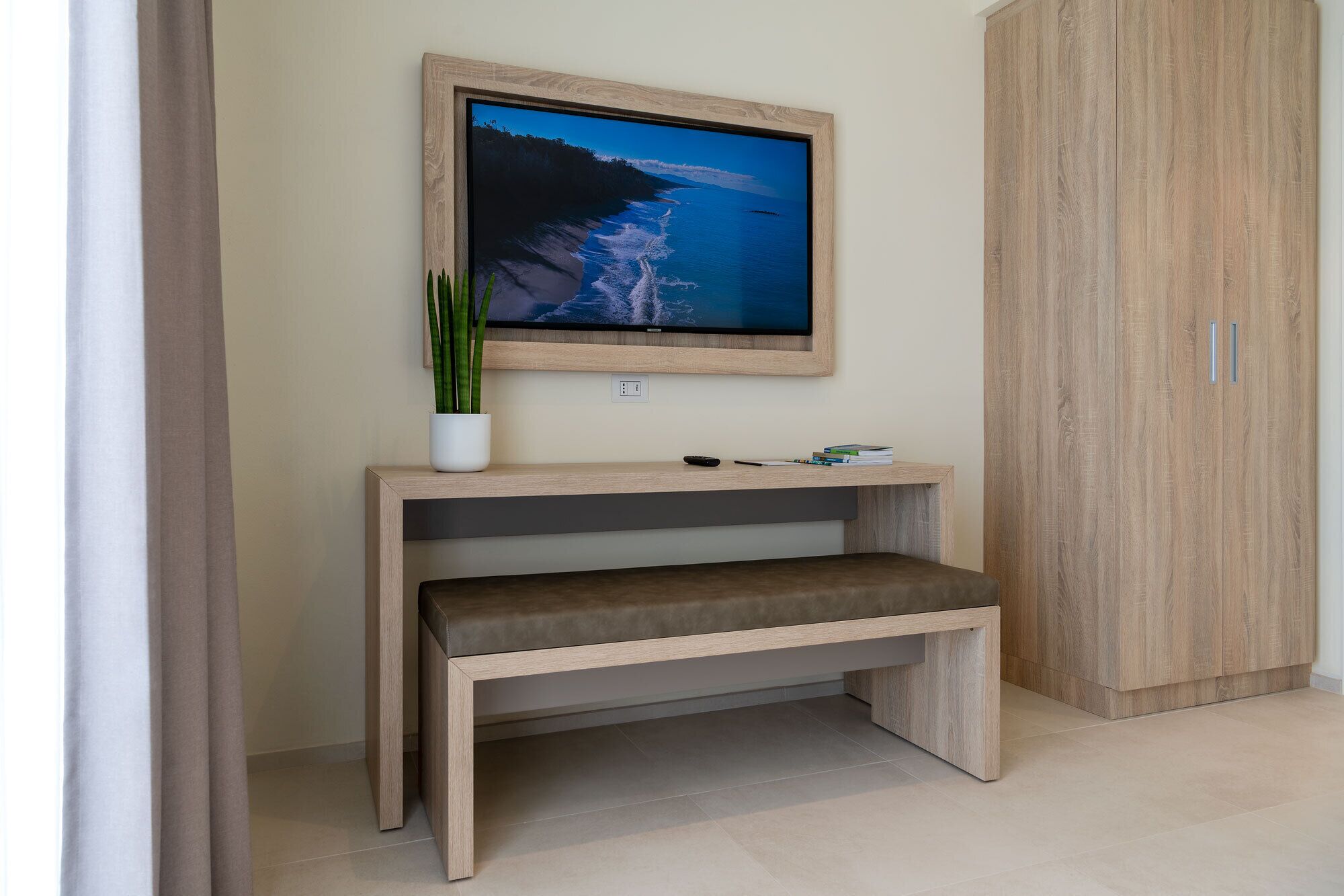 family room | premium bedding, down duvets, minibar, in-room safe