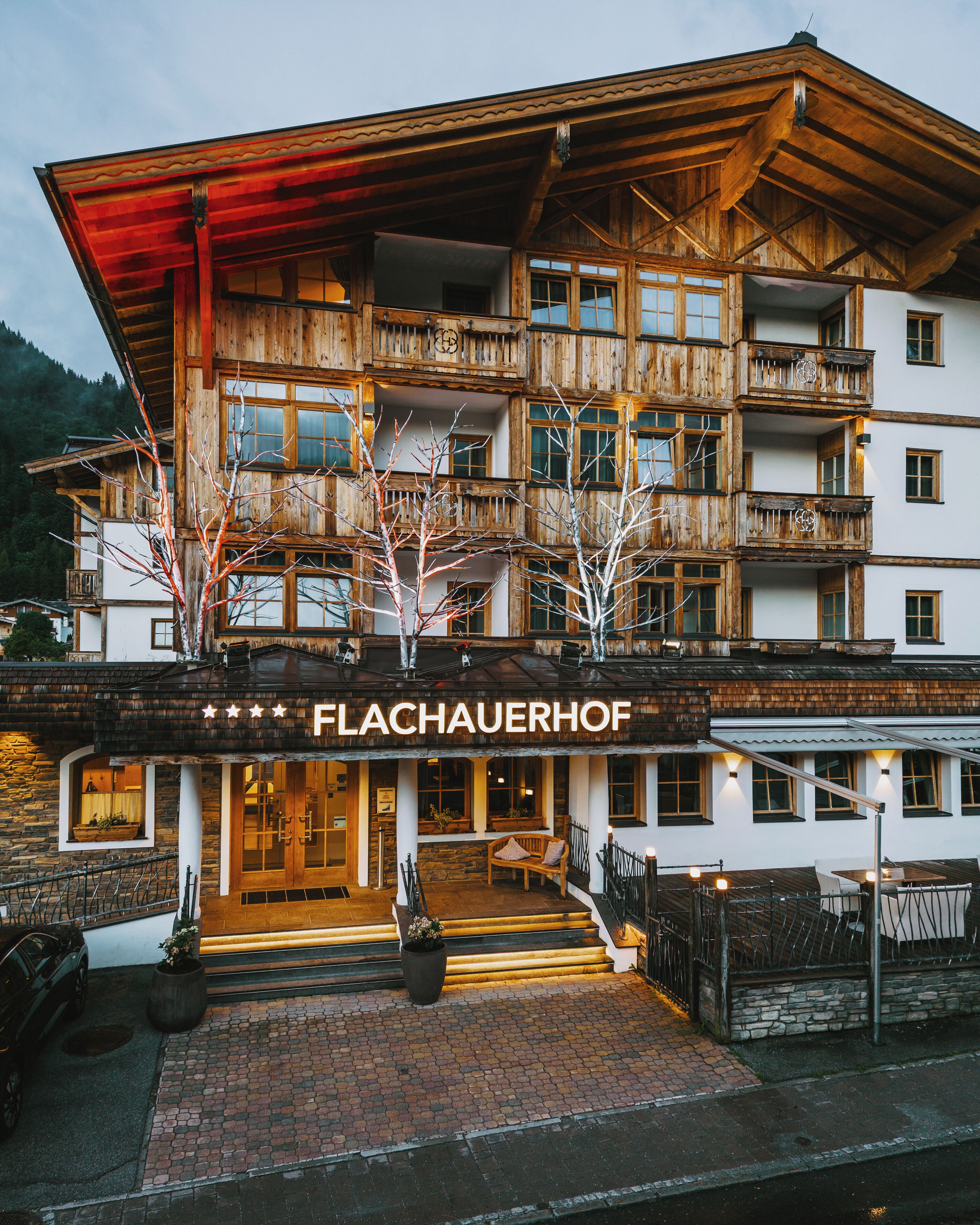 Fassade der Unterkunft
