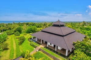Façade de l’hébergement 