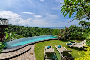Villa de lujo, 3 habitaciones, alberca privada, vista al mar | Alberca privada