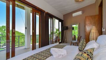 Vila Mewah, 3 kamar tidur, kolam renang pribadi, pemandangan laut | 3 kamar tidur, Wi-Fi gratis, dan seprai linen