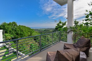 Luxury Villa, 3 Bedrooms, Private Pool, Sea View | Balcony view