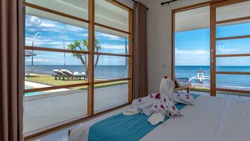 Luxury Villa, 6 Bedrooms, Private Pool, Beach View | 4 bedrooms, free WiFi
