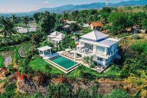 Aerial view - Villa Zoubi Bali (Seririt)