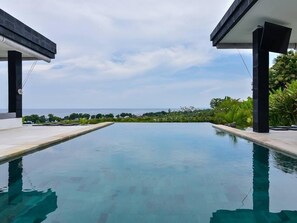 Villa de lujo, 2 habitaciones, piscina privada, vistas al mar | Piscina privada