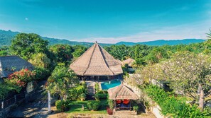Aerial view - Villa Pelabuhan (Banjar)
