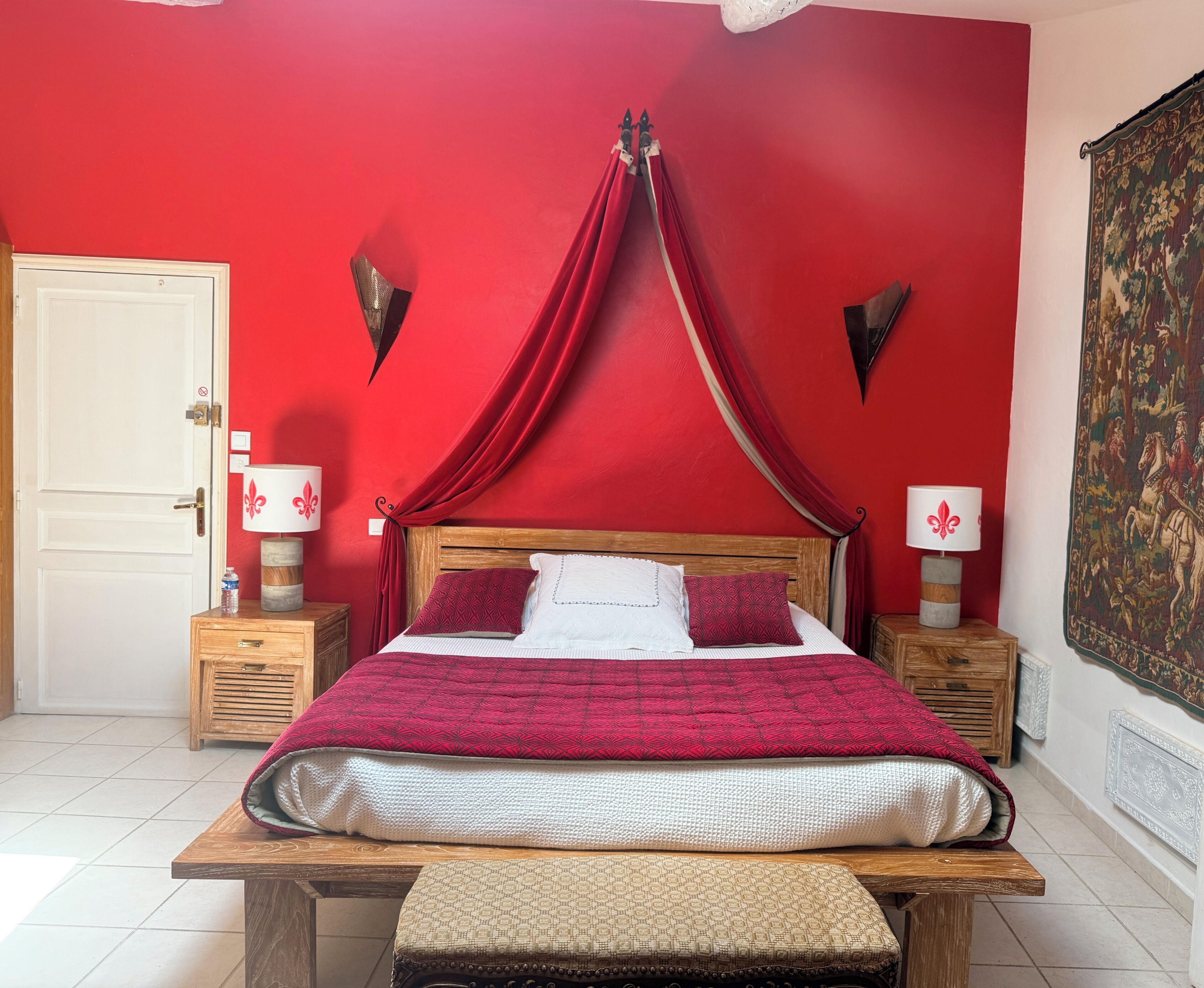 Quarto quádruplo | Roupas de cama antialérgicas, camas Select Comfort
