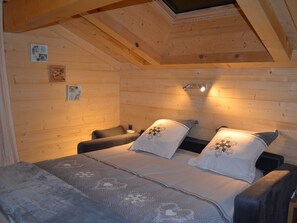 3 bedrooms, free WiFi, bed sheets - Modern 5-star chalet for 10 with parking in Le Grand-Bornand (Le Grand-Bornand)