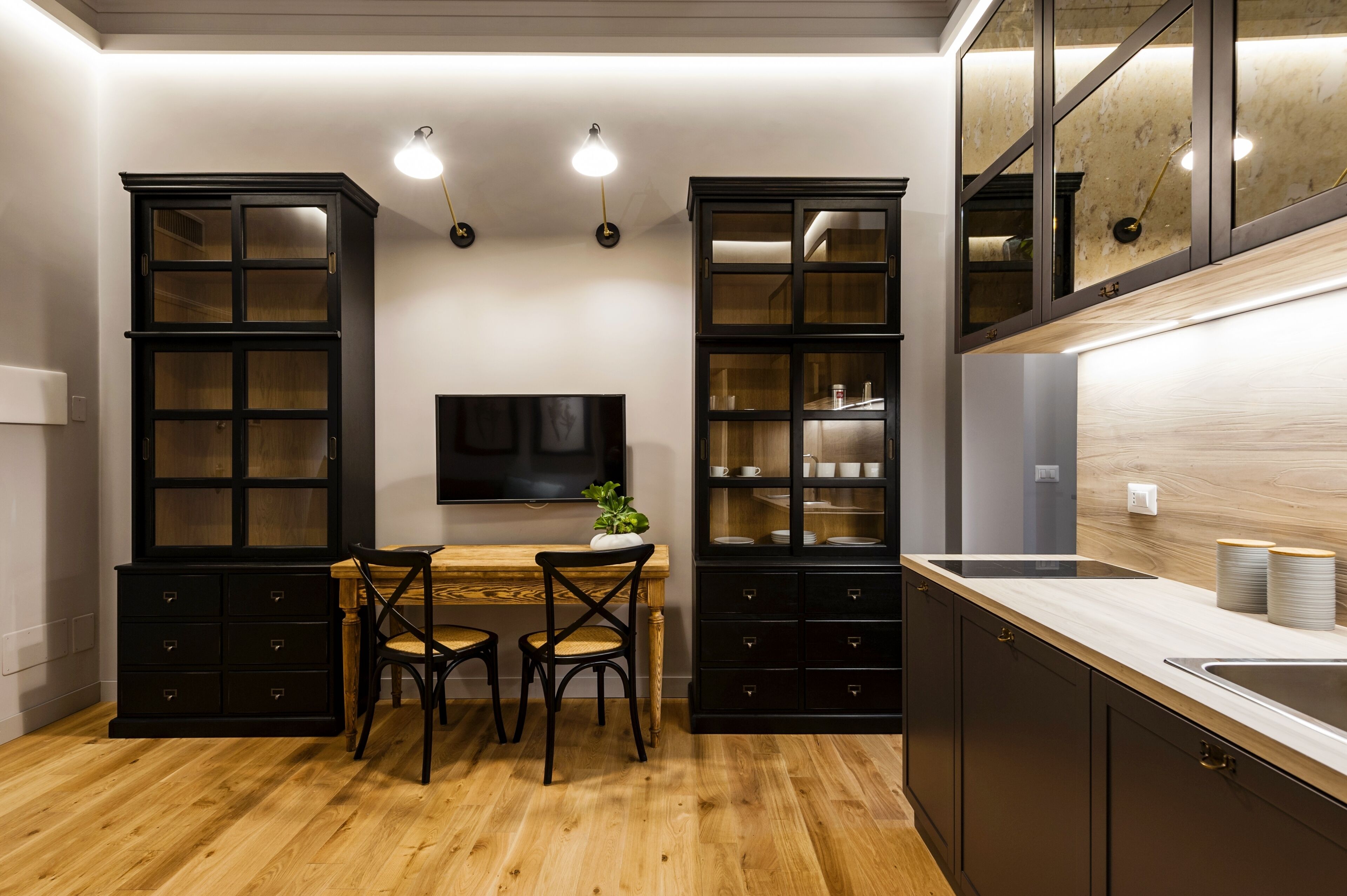 Apartament estàndard, 1 dormitori | Sala d'estar | Televisor intel·ligent 