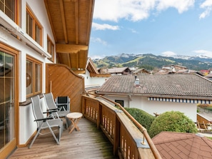Balcony - Holiday Home in Kirchberg With Sauna (Kirchberg in Tirol)